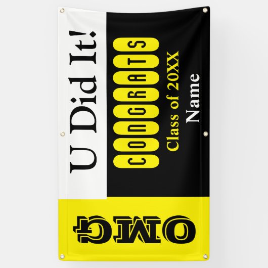 Sociale vervorming spandoek (Verticaal)