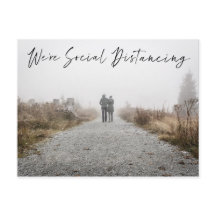 Sociale vervormingsdatum Datum Foto aankondiging