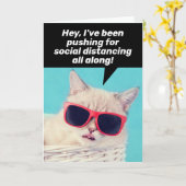 Sociale vervormingskat - Aanmoediging en Kopiëren Kaart (Gele Bloem)