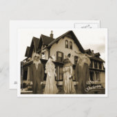 Sociale verzameling briefkaart (Voorkant / Achterkant)