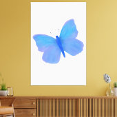 Sociale vlinder! canvas afdruk (Insitu (Woonkamer))