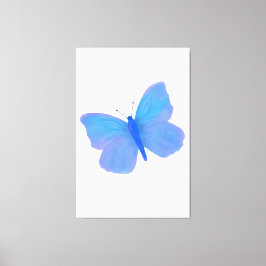 Sociale vlinder! canvas afdruk