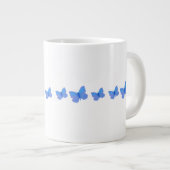 Sociale vlinder! grote koffiekop (Voorkant rechts)