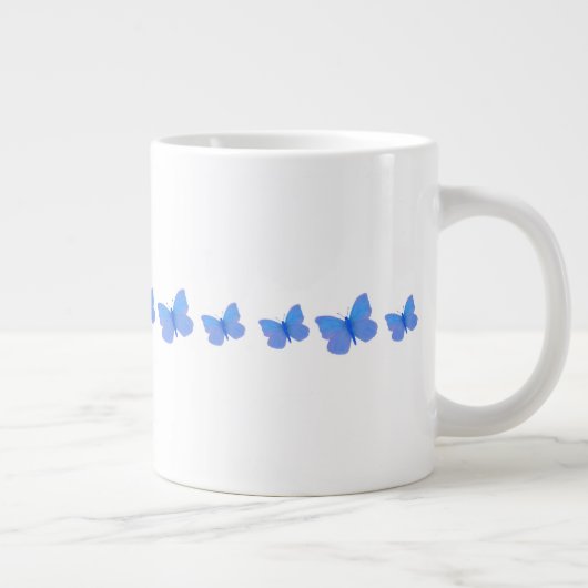 Sociale vlinder! grote koffiekop (Rechts)