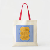 Sociale vlinder tote bag (Voorkant)