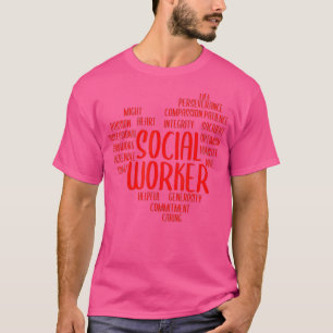 Sociale werkenden in de sociale sector Sociale ber T-shirt
