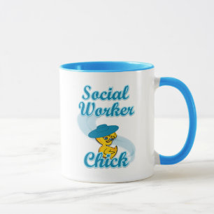 Sociale werker Chick #3 Mok
