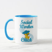 Sociale werker Chick #3 Mok (Links)