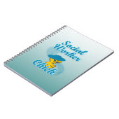 Sociale werker Chick #3 Notitieboek (Linkerzijde)