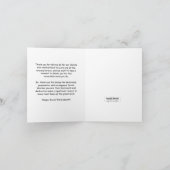 Sociale werker Dank u wel kaarten (Binnen)