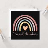 Sociale werker II Kaart (Voorkant / Achterkant in situ)