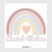 Sociale werker II Sticker (Vel)