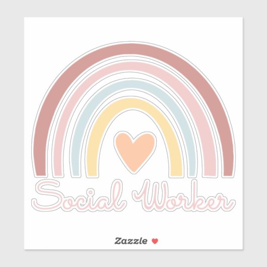 Sociale werker II Sticker (Vel)
