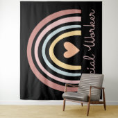 Sociale werker II Wandkleed (In situ)