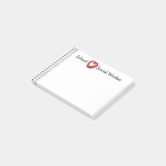Sociale werker op school Memo Post-it® Note (Schuin)