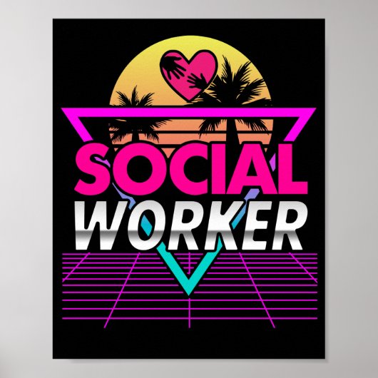 Sociale werker poster (Voorkant)