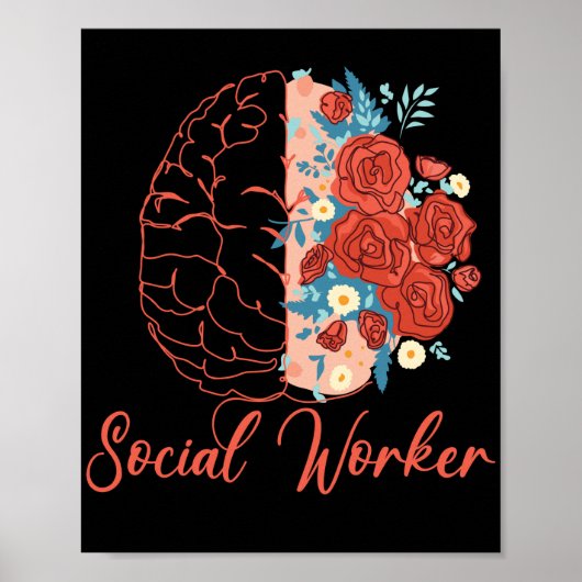 Sociale werker poster (Voorkant)