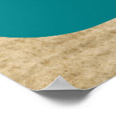 Sociale werker uitdagende negatieve gedachten poster (Hoek)