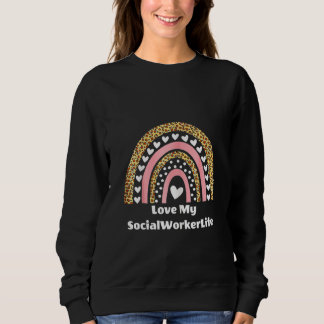 Sociale werker verpleegster Leopard Rainbow Nurse Trui