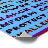 Sociale werkers werken! poster (Hoek)