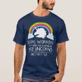 Sociale werkers zijn net als sociale werkers t-shirt (Voorkant)
