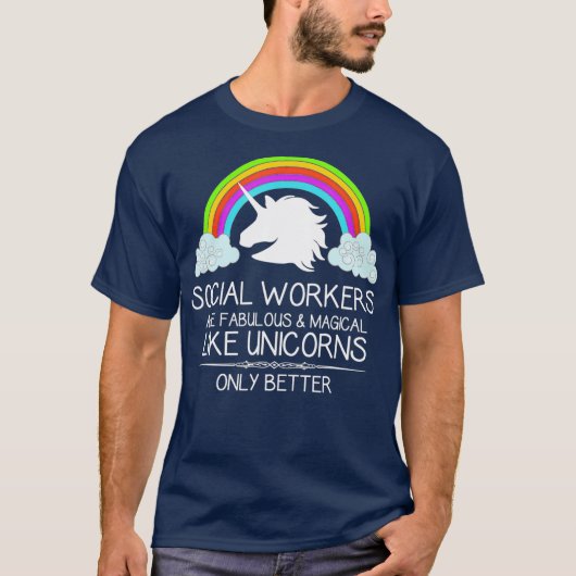 Sociale werkers zijn net als sociale werkers t-shirt (Voorkant)