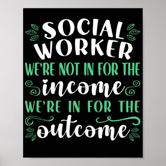 Sociale werkers zijn niet in dienst van de poster (Voorkant)