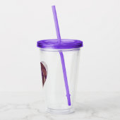 Sociale werkmaand Tumbler Acryl Drinkbeker (Links)