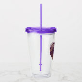 Sociale werkmaand Tumbler Acryl Drinkbeker (Rechts)