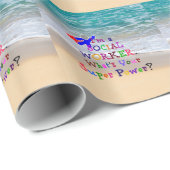 Sociale werknemer in de redding cadeaupapier (Rol Hoek)