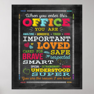 Sociale werknemer wanneer u Motivatie ingaat Poster