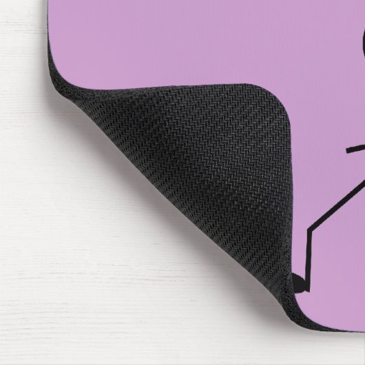 Sociale werknemer "werkt met oplossingen" Funny Gi Muismat (Hoek)