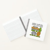 Sociale werknemers zijn net als ananassen. notitieboek (Binnen)