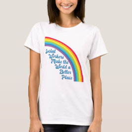 Sociale werkzaamheden Inspirerend prijsopgave rege T-shirt