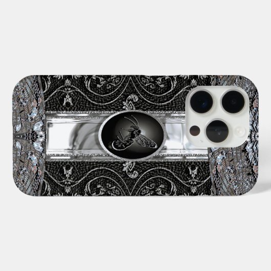 Sociale wesp Case-Mate iPhone case (Achterkant (horizontaal))