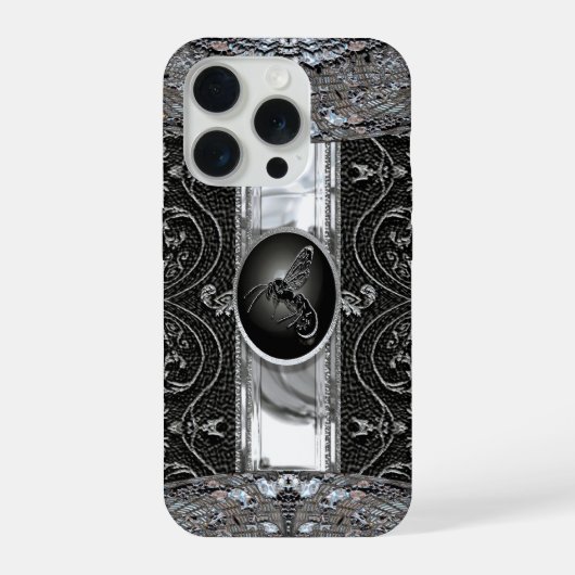 Sociale wesp iPhone hoesje (Achterkant)
