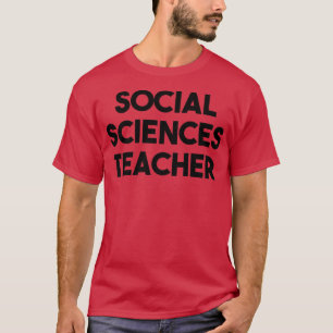 Sociale wetenschappen lerarenpremie 2248 t-shirt