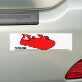 SOCIALE ZEKERHEID, DE DERDE POLITIEK GENOEMD BUMPERSTICKER (Op auto)