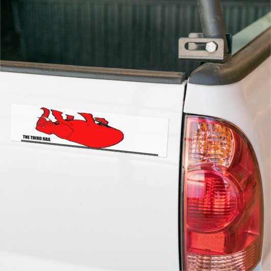 SOCIALE ZEKERHEID, DE DERDE POLITIEK GENOEMD BUMPERSTICKER (Op Truck)