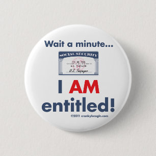 Sociale zekerheid Ik ben Button met de titel