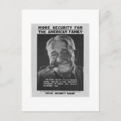 Sociale zekerheid Opa, jaren 1930 - Gepersonalisee Briefkaart (Voorkant)