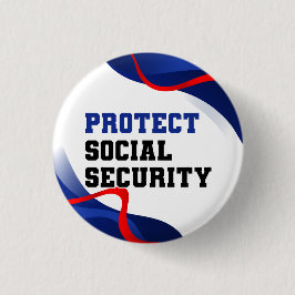 Sociale Zekerheid Politiek Anti Trump Accessoire Ronde Button 3,2 Cm