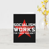 Socialism Works For Those Who Don'  Kaart (Gele Bloem)