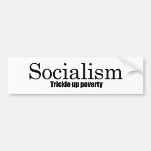 Socialisme - Armoede verstikken Bumpersticker