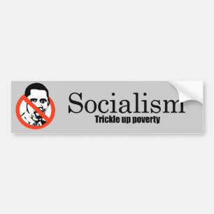 Socialisme - Armoede verstikken Bumpersticker