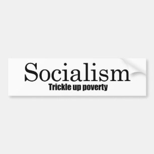 Socialisme - Armoede verstikken Bumpersticker