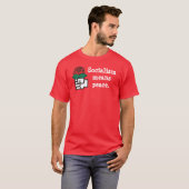 "Socialisme betekent vrede." T-shirt (Voorkant volledig)