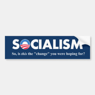 socialisme bumpersticker