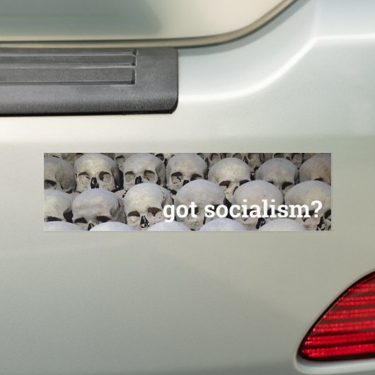 socialisme ? bumpersticker (Op auto)