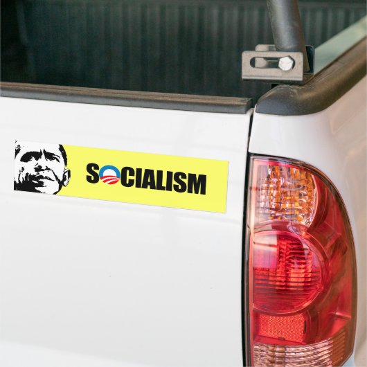 socialisme bumpersticker (Op Truck)